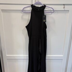 Amazon Black Backless Dress